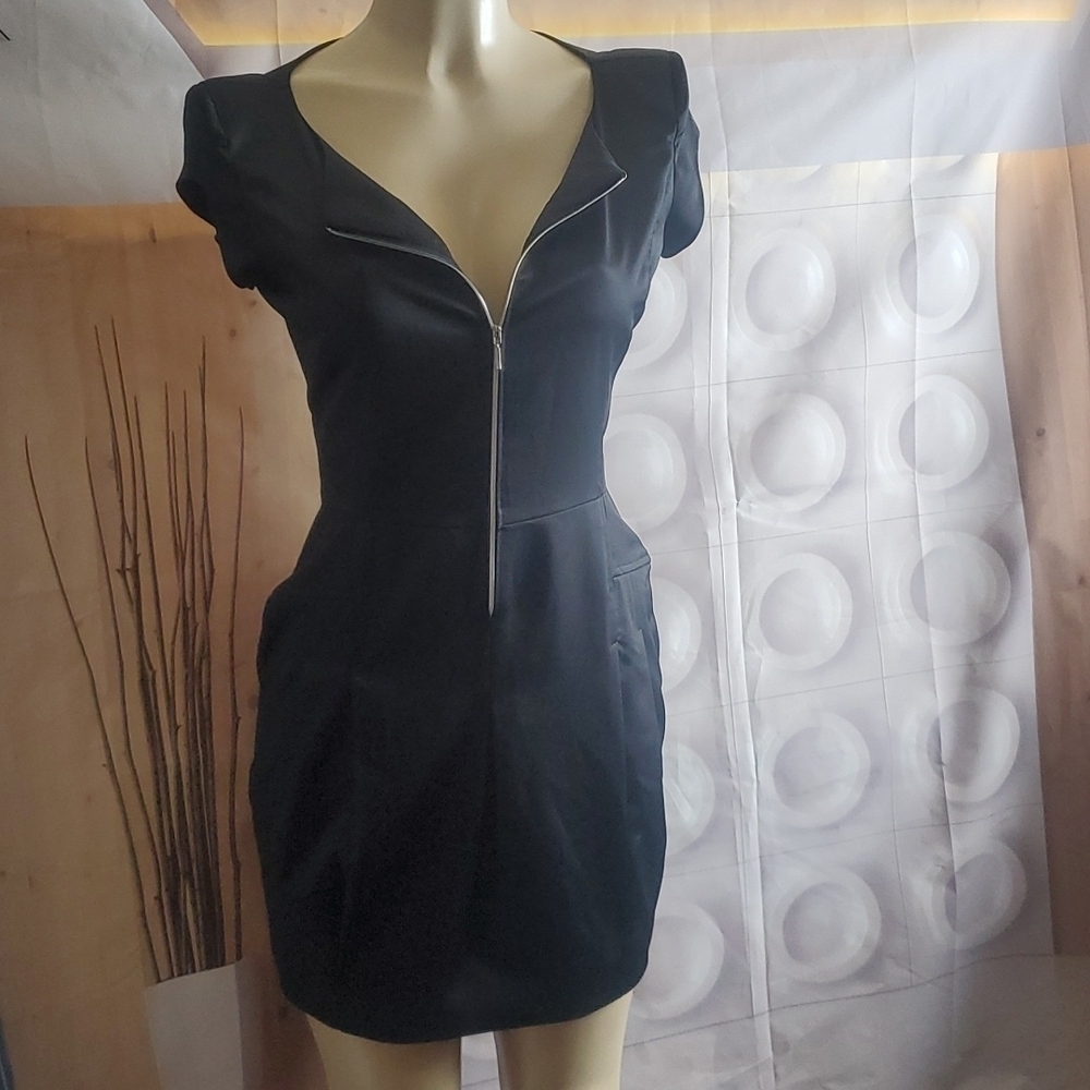 Bain De Nuit of Paris Black Dress Size S
